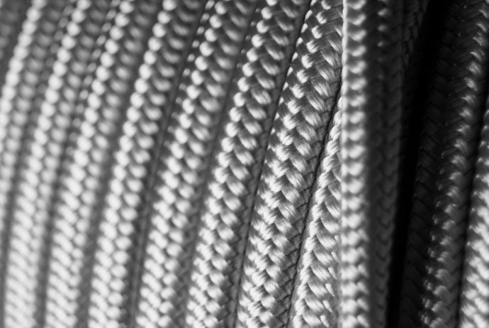 Cable textil cal.18 color Gris