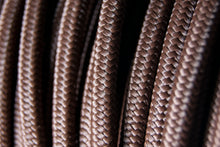 Cable textil cal.18 color Chocolate