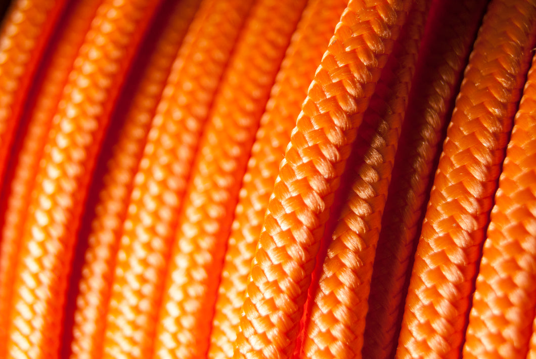 Cable textil cal.18 color Naranja