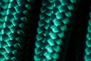 Cable textil cal.18 color Jade