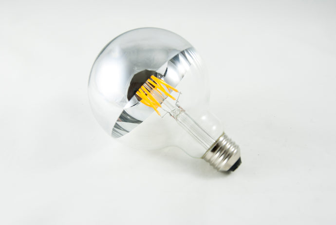 Foco Globo Medio Cromo LED