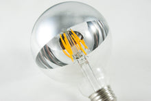 Foco Globo Medio Cromo LED