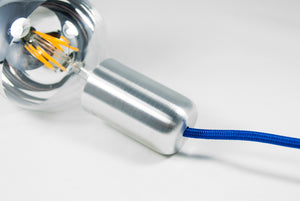 Foco Globo Medio Cromo LED