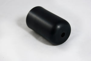 Portalámparas Bala Aluminio Negro