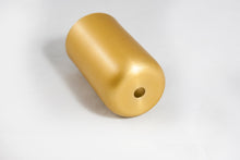 Portalámparas Bala Aluminio Dorado
