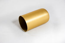 Portalámparas Bala Aluminio Dorado