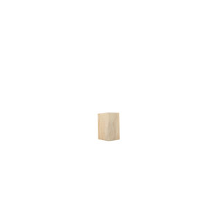 Portalámpara Pino Cubo